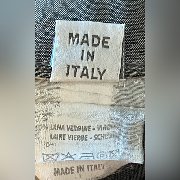 GUNEX Brunello Cucinelli Gray Cuffed Trousers. Made in Italy. Size 8 - Picture 6 of 9